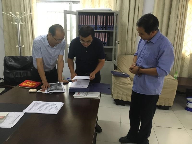 郸城县人大常委会副主任王彪  督导“扫黑除恶”工作